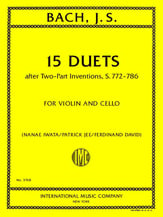 15 Duets after Two-Part Inventions, S. 772-786 Violin and Cello Duet cover